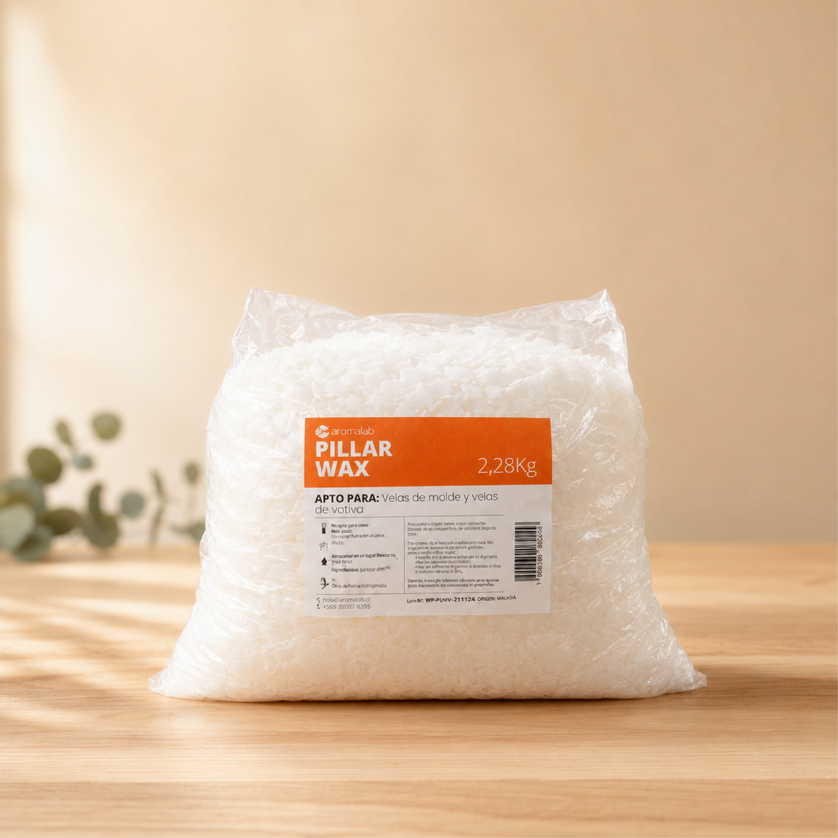 Cera Para Velas Pillar Wax