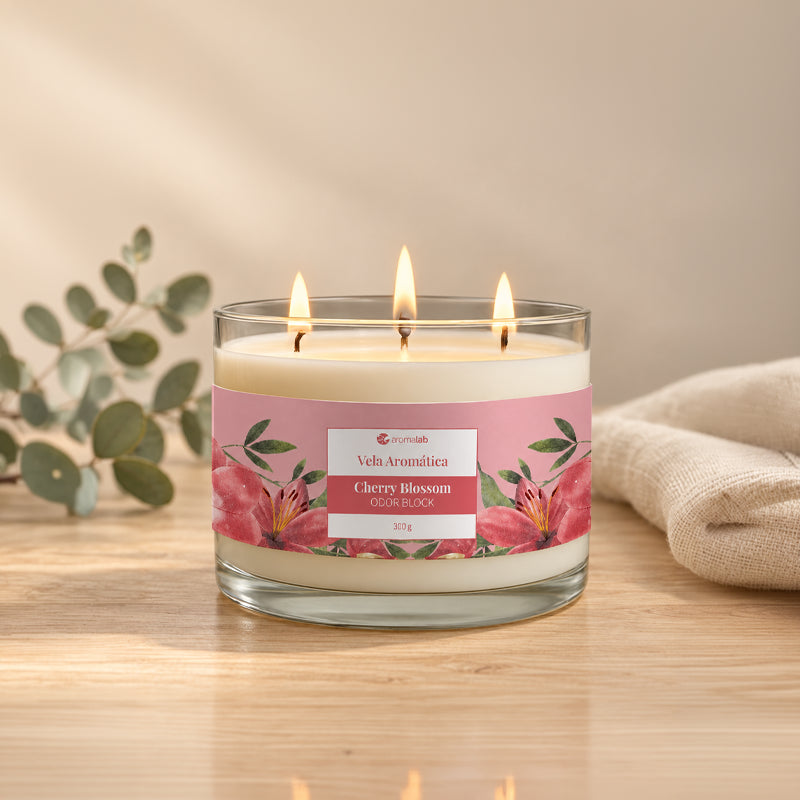 Vela Aromática Cherry Blossom
