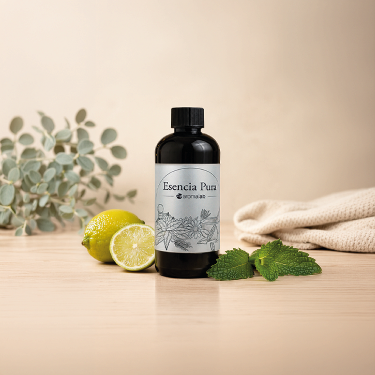 Esencia Limón Hierbabuena 250ml
