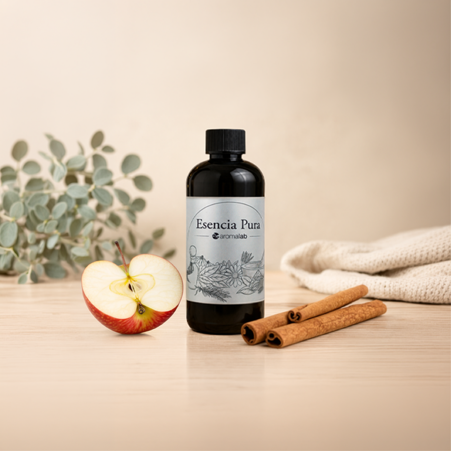 Fragancia Aromática Manzana y Canela 250ml