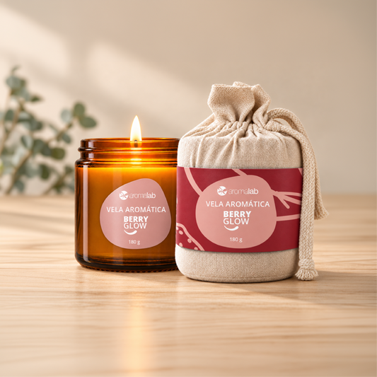 Vela Aromática Berry Glow