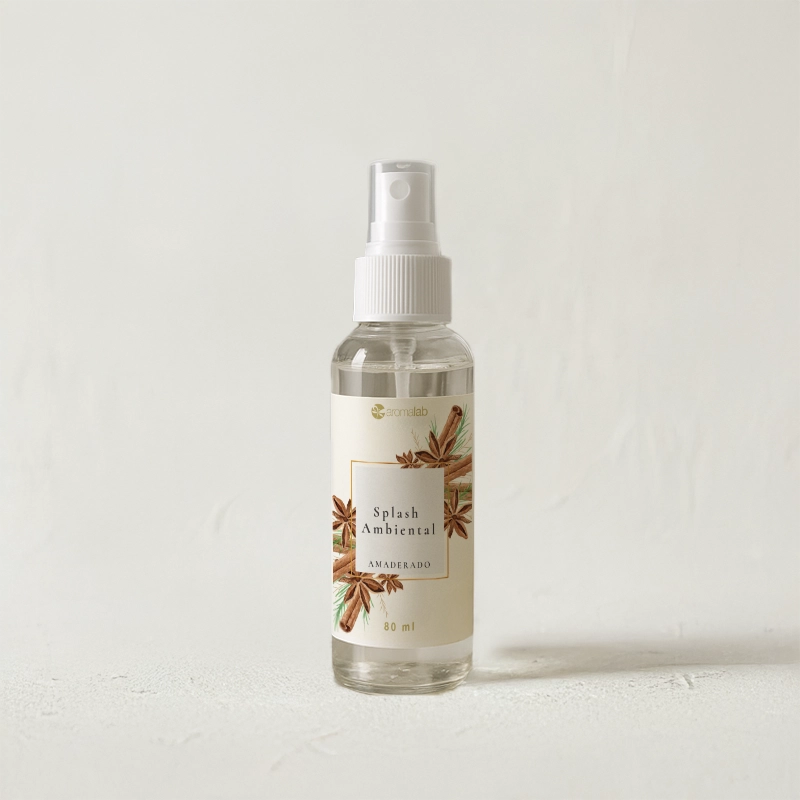 Splash Ambiental Amaderado 80ml - Aromalab