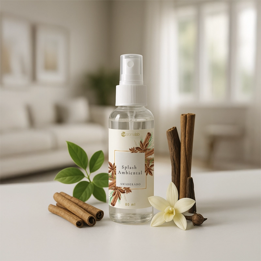 Splash Ambiental Amaderado 80ml - Aromalab